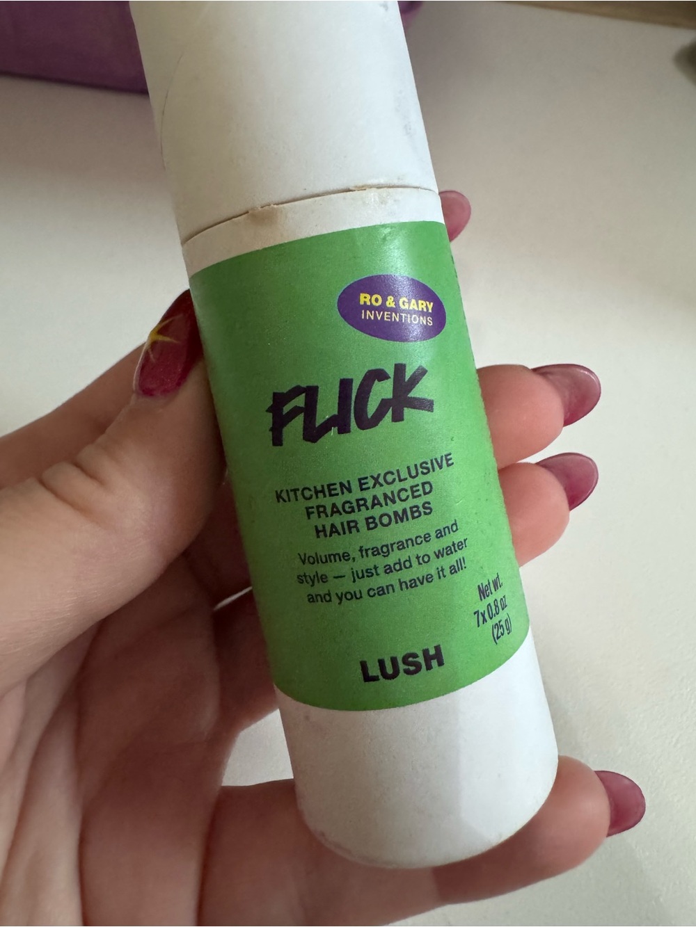 Lush Kitchen New Unused Flick Hair Bombs